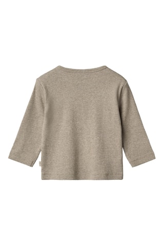 Biologisch Katoenen T-shirt - Lichtbruin