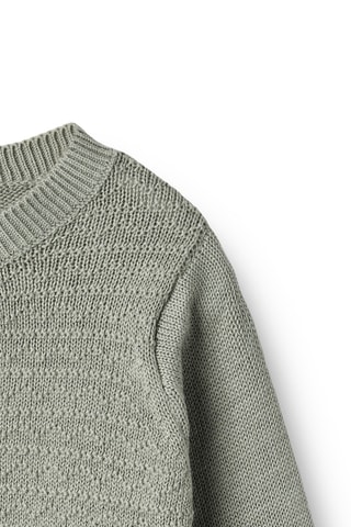Biologisch Katoenen Vest - Zeegroen