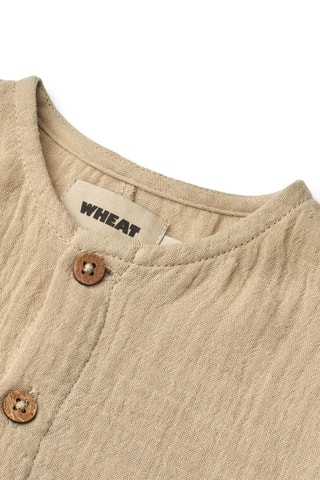 Biologisch Katoenen Jumpsuit - Beige