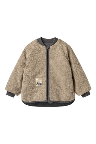 Dubbelzijdig Jasje - Zwart en Taupe