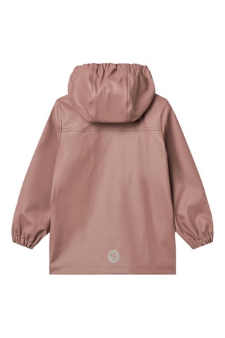 Regenjas met capuchon - Oudroze