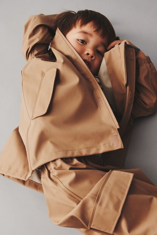Jasje met Capuchon - Beige