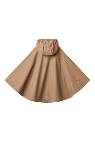 Regenjas met capuchon - Bruin