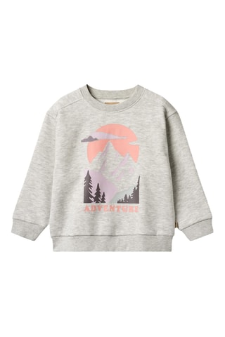 Biologisch Katoenen Sweater - Gemêleerd Grijs