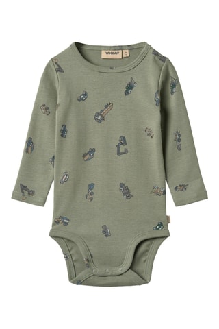 Biologisch Katoenen Bodysuit - Groen