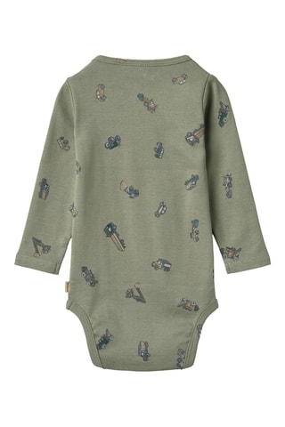 Biologisch Katoenen Bodysuit - Groen