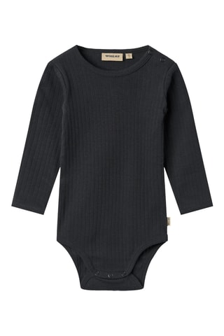 Biologisch Katoenen Bodysuit - Zwart