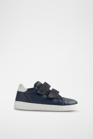 Leren Sneakers - Marineblauw