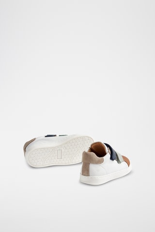 Leren Sneakers - Camel