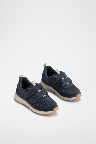Nubuck Sneakers - Marineblauw