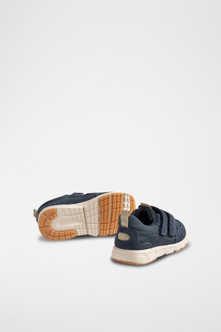 Nubuck Sneakers - Marineblauw