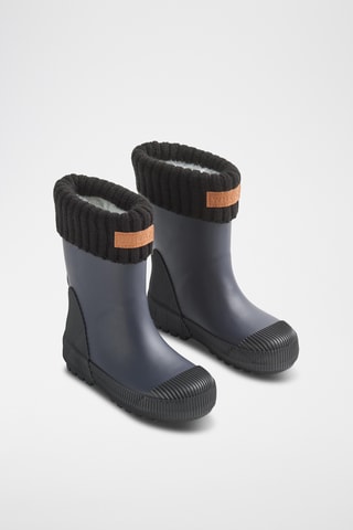 2-in-1 Regenlaarzen - Donkerblauw