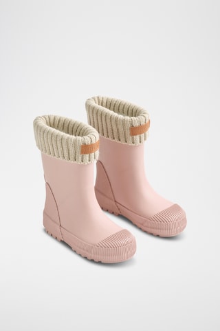 2-in-1 Regenlaarzen - Poederroze