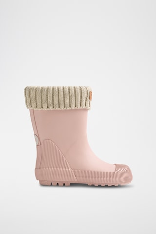 2-in-1 Regenlaarzen - Poederroze