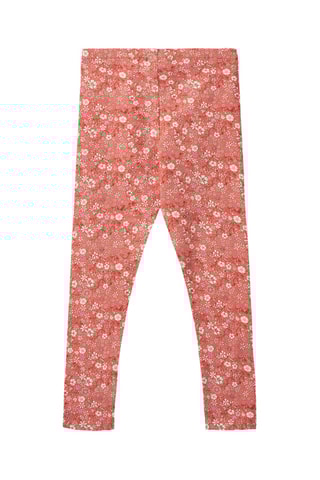 Biologisch Katoenen Legging - Koraalrood
