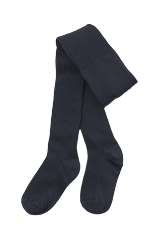 Wollen Panty - Marineblauw