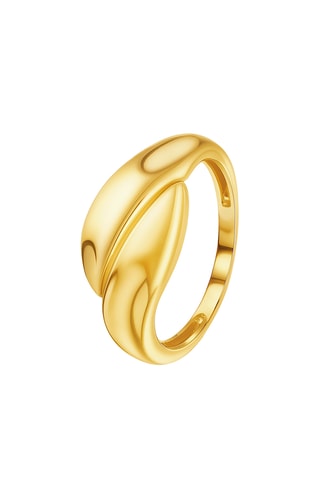 Bague - Argent plaqué or jaune