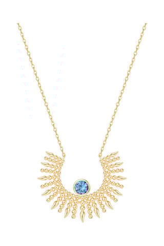 Ketting - Zilver Doublé Geelgoud en Spinel