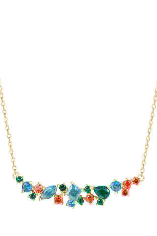 Collier - Argent plaqué or jaune
