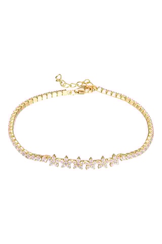 Bracelet - Argent plaqué or jaune