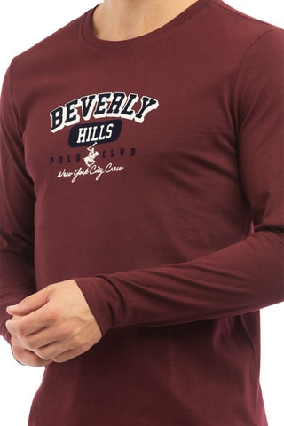 T-shirt - Bordeauxrood