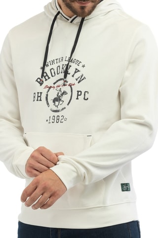 Sweater met capuchon - Ecru