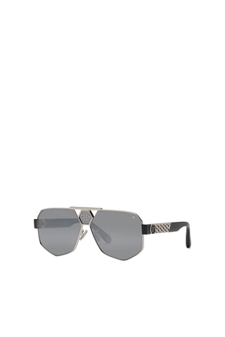 Lunettes de soleil homme - Verres effet miroir - Catégorie 3 - Philipp Plein