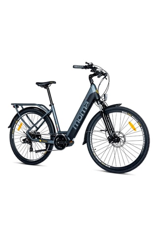Elektrische Stadsfiets Ebike 28 PRO MC - Zwart - 170 - 195 cm - tot 120 km