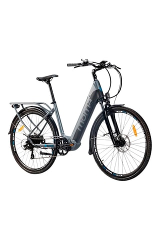 Elektrische Stadsfiets Ebike 28 PRO - Grijs en Zwart - 170 - 195 cm - tot 120 km