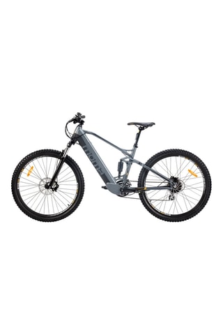 Elektrische Mountainbike EMTB - Grijs en Zwart - 180 - 200 cm - tot 120 km
