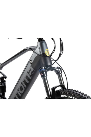 Elektrische Mountainbike EMTB - Grijs en Zwart - 180 - 200 cm - tot 120 km