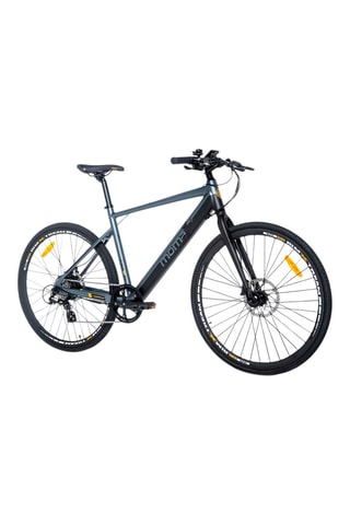 Elektrische Stadsfiets E-ROAD PRO 28 - Grijs en Zwart - 160 - 195 cm - tot 80 km