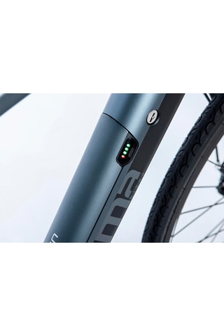 Elektrische Stadsfiets E-ROAD PRO 28 - Grijs en Zwart - 160 - 195 cm - tot 80 km