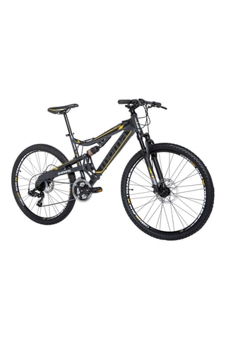 Mountainbike Equinox - Zwart en Geel - 180 - 200 cm - 24 Snelheden