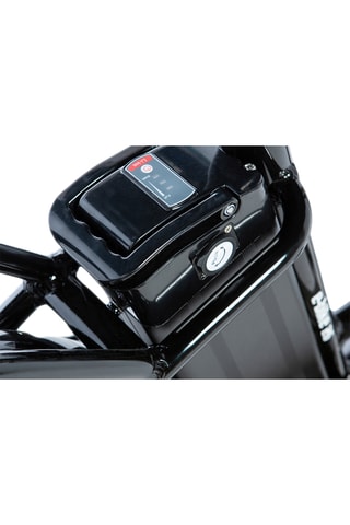 Inklapbare Stadsfiets Ebike 26.2 en Babydrager Bobike One  EB-D - Zwart - 155 - 180 cm - tot 80 km