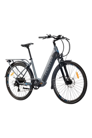 Elektrische Fiets Ebike 28.2 en Babydrager Bobike One Maxi EB-D - Blauw en Zwart - 170 - 195 cm - 7 Snelheden