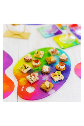 Snijplank van gehard glas Chef d'Œuvre Palette 