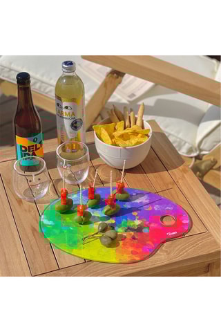 Snijplank van gehard glas Grand chef d'Œuvre Palette 2
