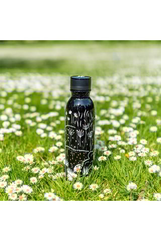 Thermosfles van roestvrij staal Keep Cool Bottle Black Board- 75 cl