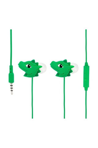 Oordopjes met microfoon Swing Dragon green - Groen