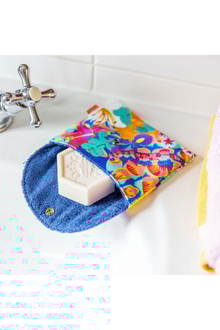 Zeepzakje Trip Hop Soapy Bouquet- Blauw en Oranje - Blauw en oranje