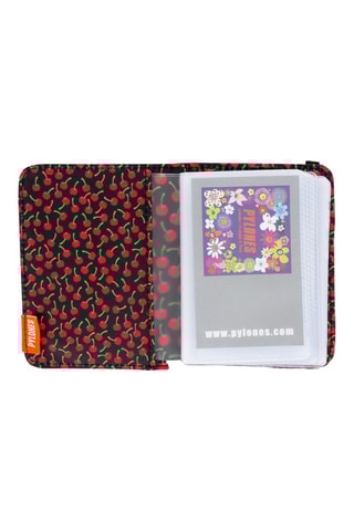 Pasjeshouder Keep My Contact- Zwart en Rood - Zwart en rood