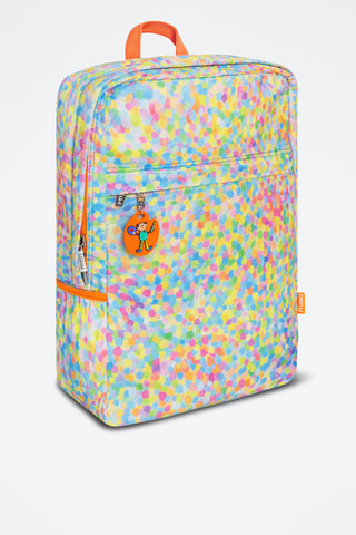 Rugtas Mini Explorer - Turquoise en Geel - Multicolor