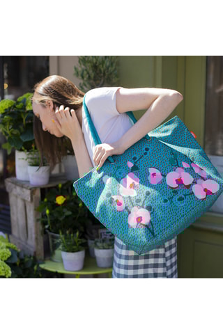 Cabas My Daily Bag 5 - Turquoise - Bleu
