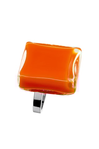 Ring Carré - Oranje