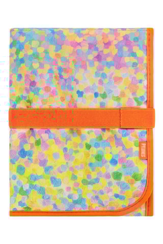 Verschoonkussen Tapidoo - Geel en Oranje - 60 x 60 cm - Multicolor