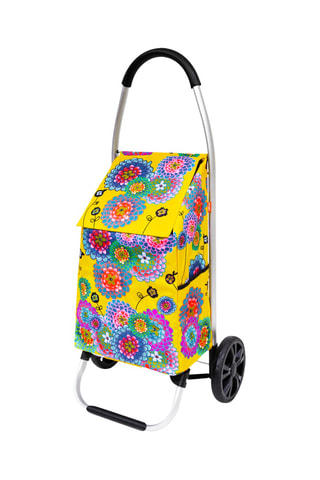 Boodschappenkarretje Trolly - Geel - Geel