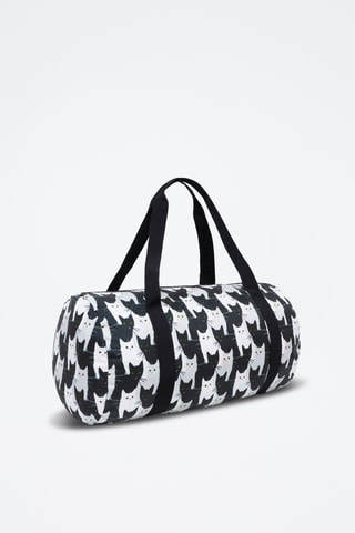 Reistas - Zwart en Wit - 44 cm - Zwart en wit