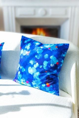 Kussenhoes Pillownes - Koningsblauw 50 x 50 cm - Blauw