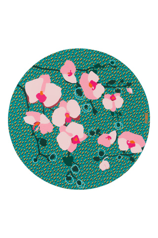 Tapis de souris Tapiron - Bleu canard - 20 cm